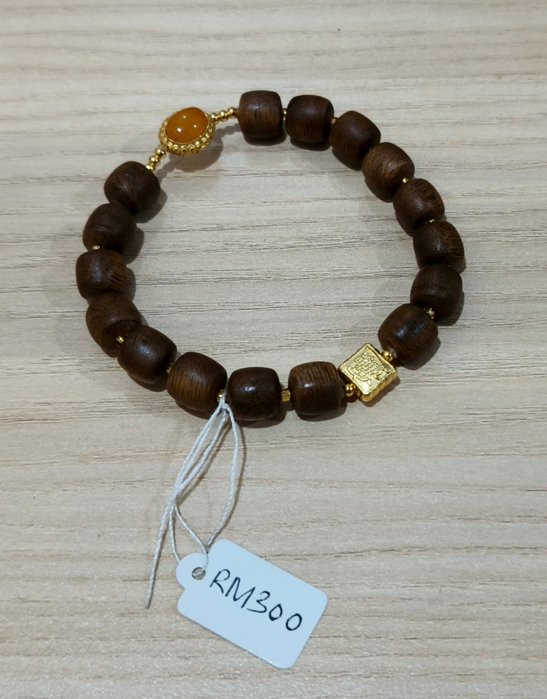 Enchanted & Handcrafted Natural Agarwood Bracelet