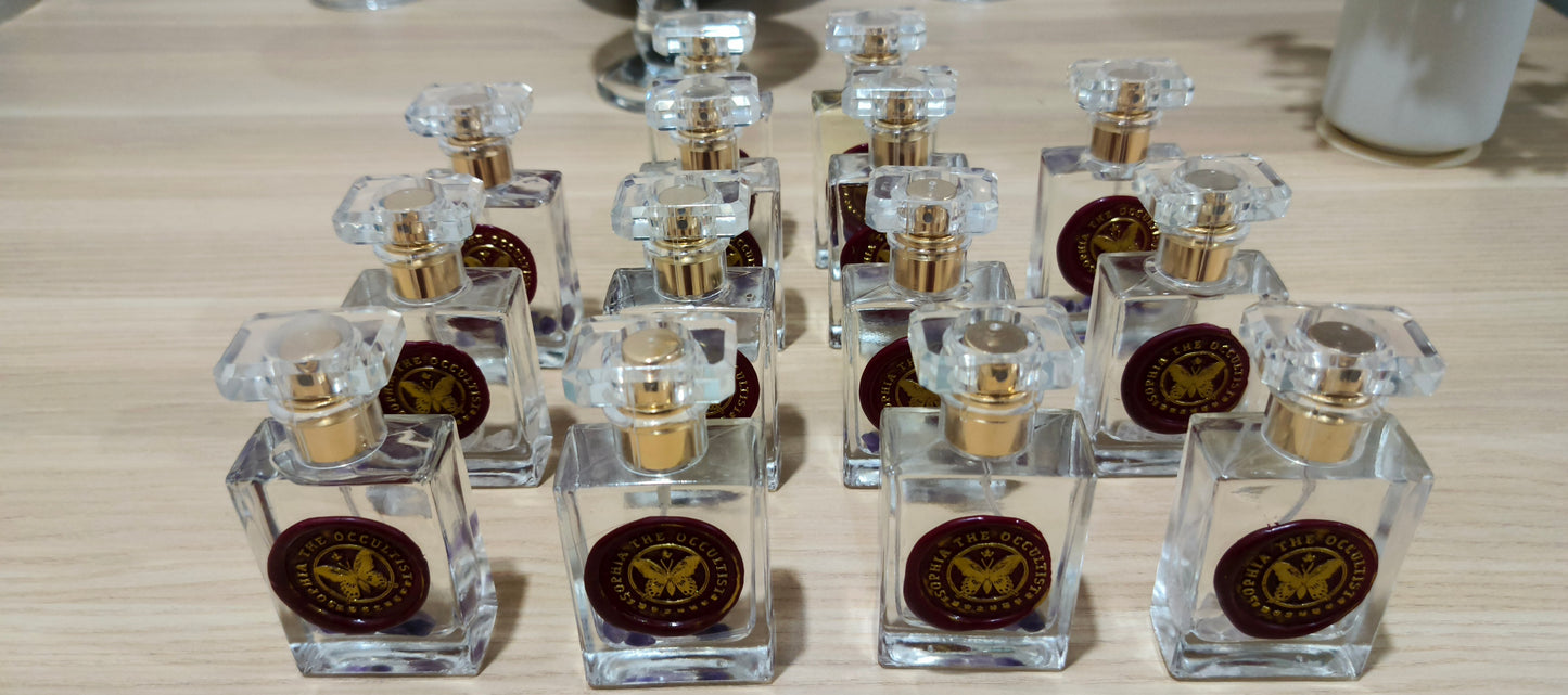 Enchanted & Handcrafted Natural Amethyst Crystals EDP Perfume